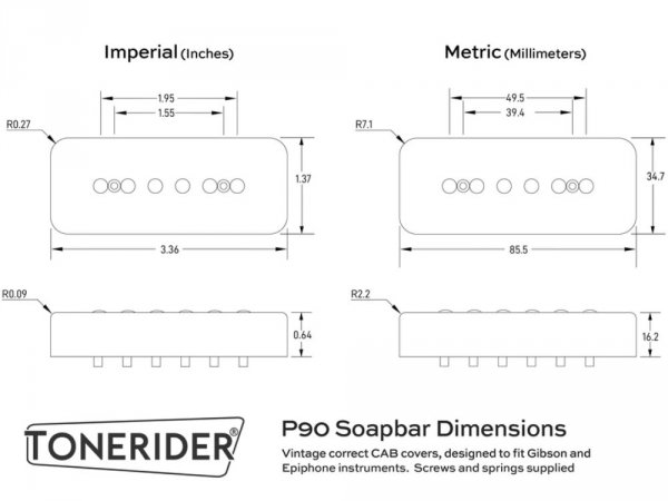 TONERIDER Hot 90 Soapbar (CRE, neck)
