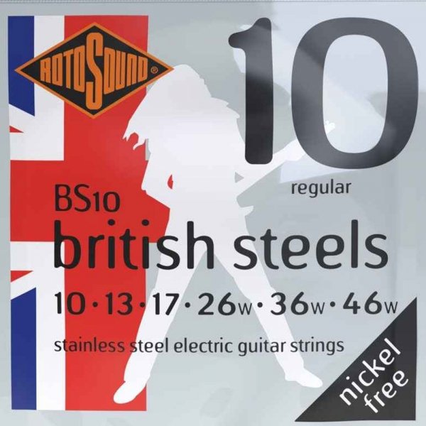 Struny ROTOSOUND BS10 British Steel (10-46)