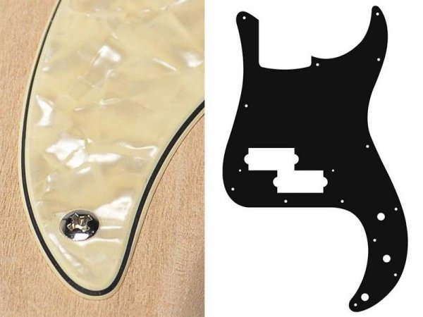 Pickguard BOSTON P.Bass, 3 warstwowy (PC)