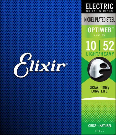 Struny ELIXIR OptiWeb Nickel Plated (10-52)