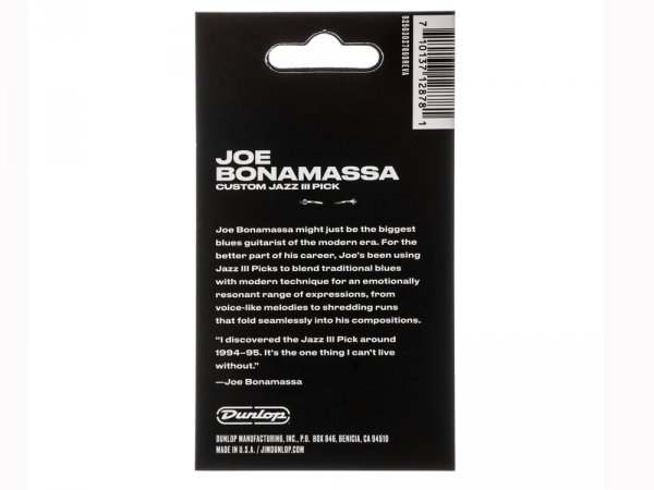 Kostki DUNLOP Joe Bonamassa Signature Variety Pack