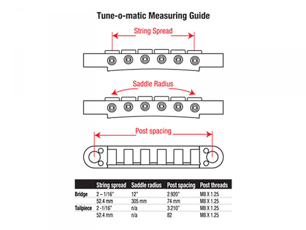 Mostek GRAPH TECH ResoMax NV1 6,3mm (BN)