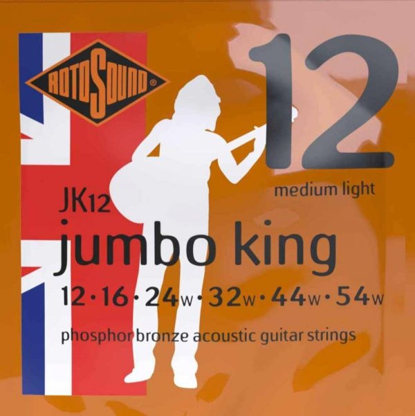 Struny ROTOSOUND JK12 Phosphor Bronze (12-54)