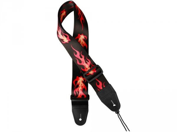 Pasek GAUCHO Icon Rockabilly Flame GST-160-RF
