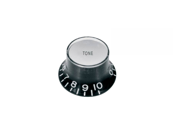 Gałka gitarowa HOSCO KB-130T Top Hat Tone (BK/S)