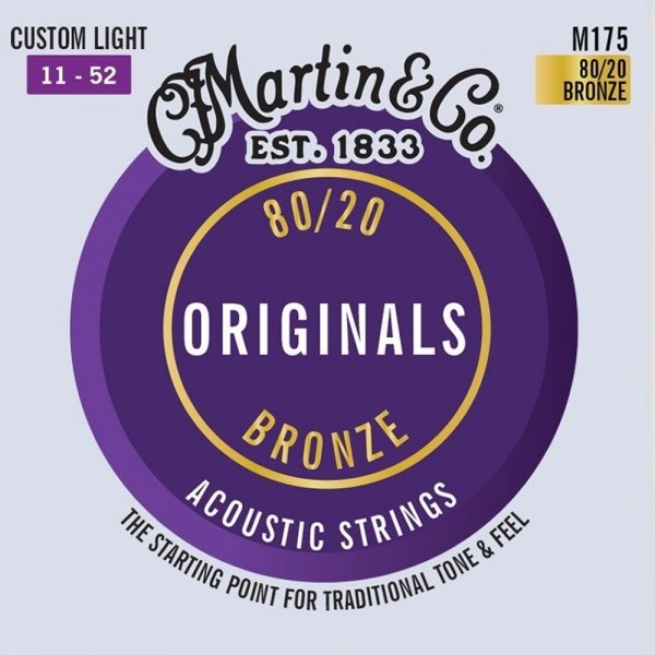 Struny MARTIN Originals Bronze M175 (11-52)