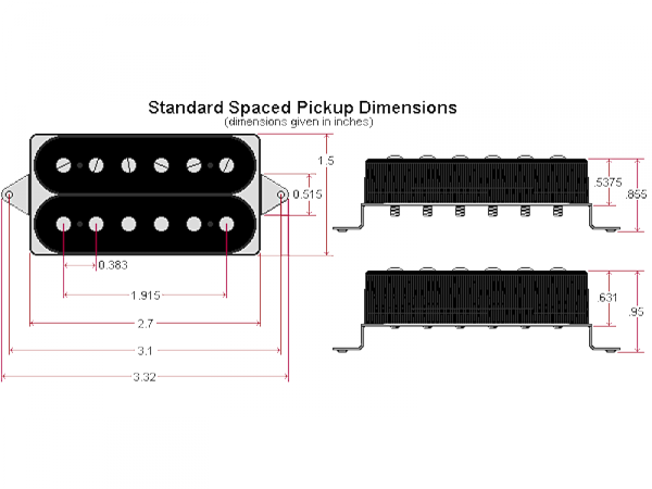 DIMARZIO DP103CR PAF 36th Anniversary (CRE, neck)
