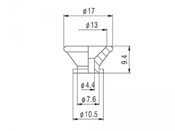 Zaczepy paska VPARTS VHE-013 (CR)