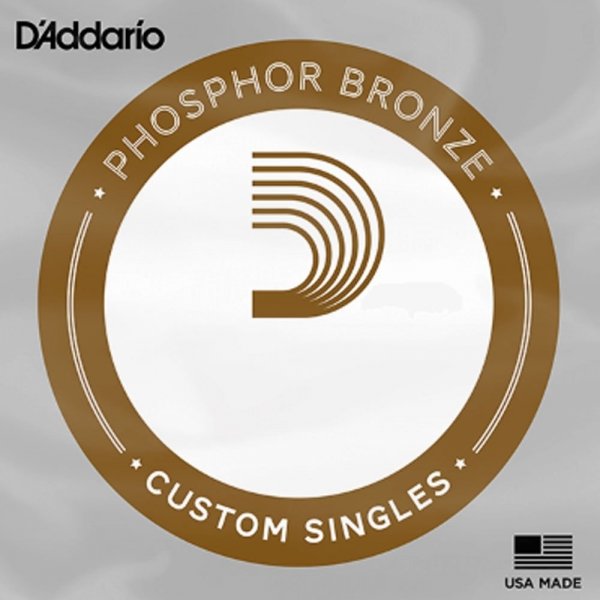 Pojedyncza struna D'ADDARIO Phosphor Bronze 047w