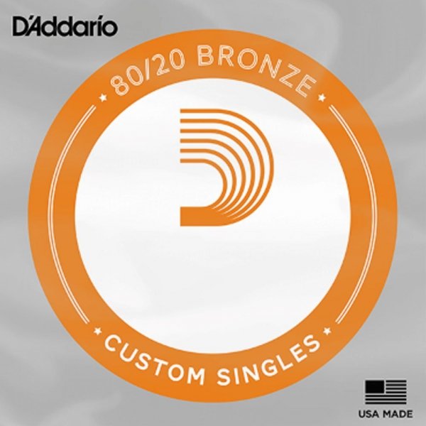 Pojedyncza struna D'ADDARIO 80/20 Bronze 059w