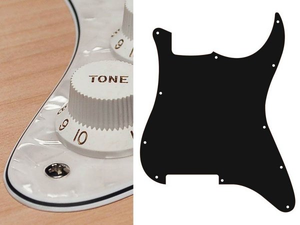 Pickguard bez otworów BOSTON ST-400 (PW)