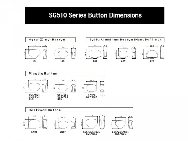 Klucze do gitary GOTOH SGV510Z-A20 (CR,3+3)