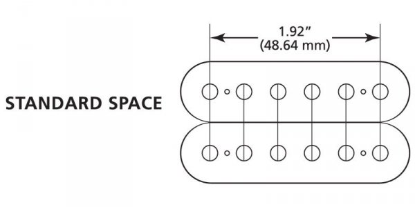 DIMARZIO DP224FW AT-1 F-spaced (WH)