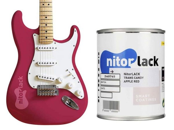 Lakier nitro NITORLACK 500ml (Trans Candy Apple)