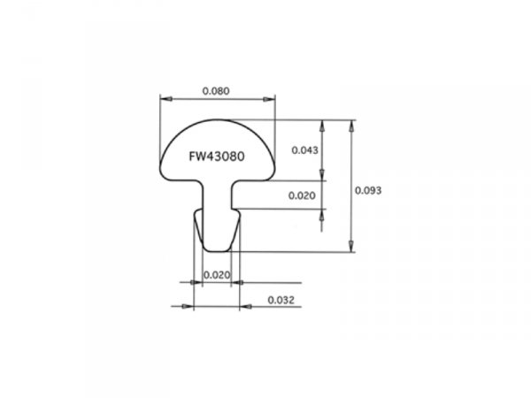 Progi JESCAR FS43080-NS (18%, 25szt)