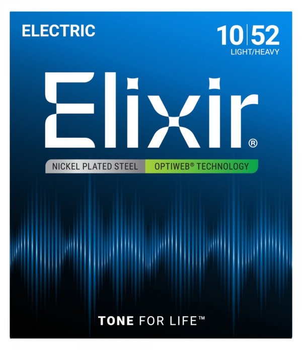 Struny ELIXIR OptiWeb Nickel Plated (10-52)