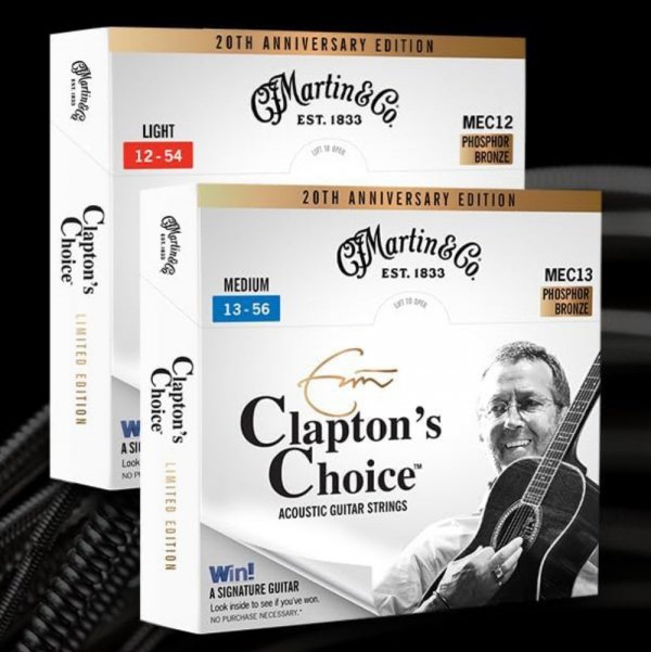Struny MARTIN Eric Clapton Phosphor MEC12 (12-54)