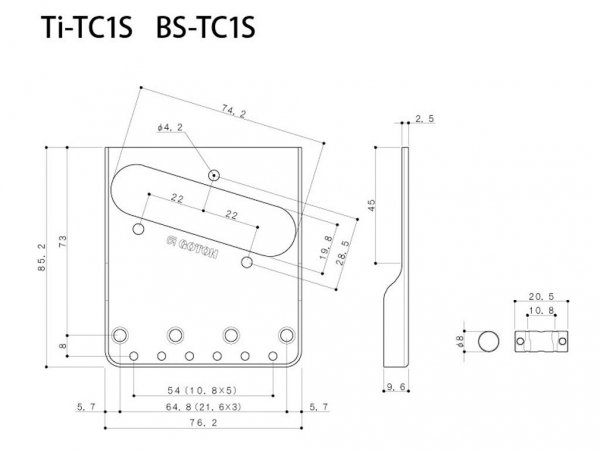 Mostek Tele GOTOH BS-TC1S (N)