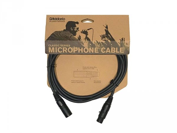 Kabel mikrofonowy D'ADDARIO PW-CMIC-50 (15,24m)