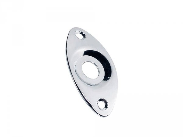 Płytka gniazda jack VPARTS Oval VJP-002 (CR)