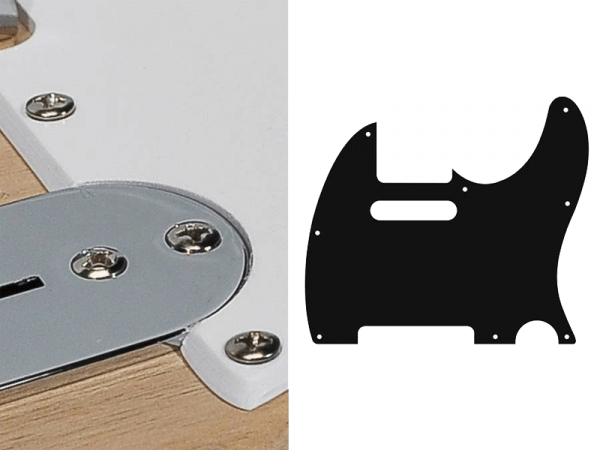 Pickguard BOSTON 62 TE 3-warstwowy (WH)