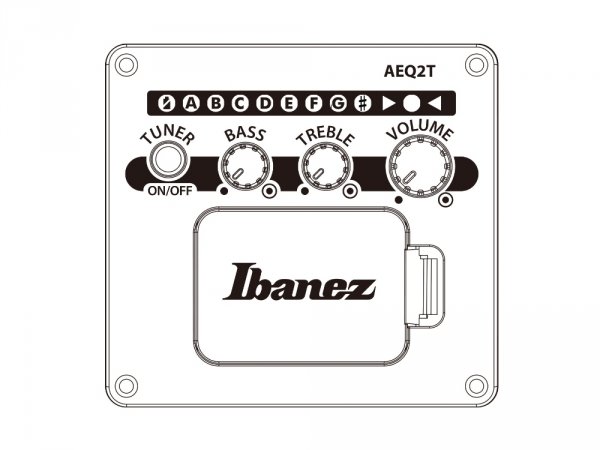 Gitara elektro-akustyczna IBANEZ V44CE-WK