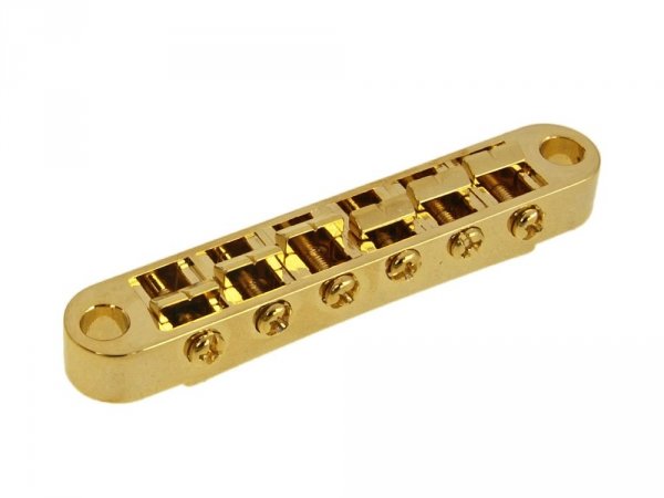 Mostek tune-o-matic 6,3mm VPARTS VLB-003 (GD)