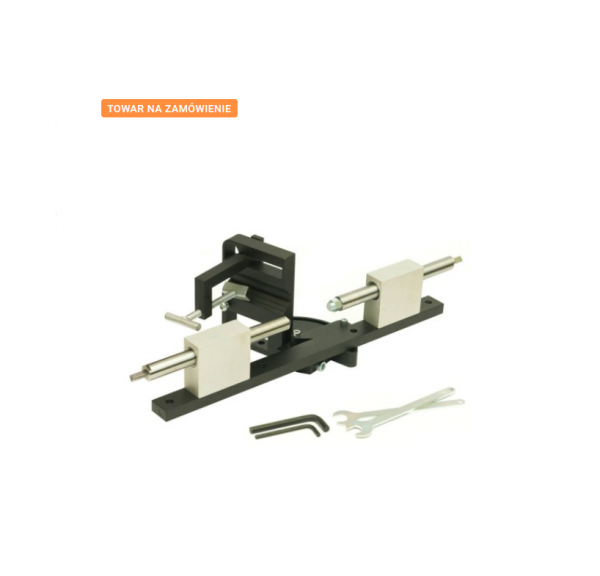 Przystawka  dwustronna do precyzyjnego wiercenia przelotowego w rurach za pomocą otwornic, frezów palcowych, wierteł wielostopniowych i krętych GS10-03