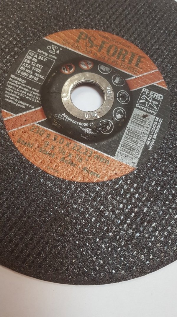 Ściernica tarczowa do cięcia EH 230-3,0 A24 P PS-FORTE