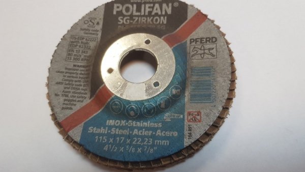 Ściernica listkowa PFC 115 Z40 SG-ZIRKON