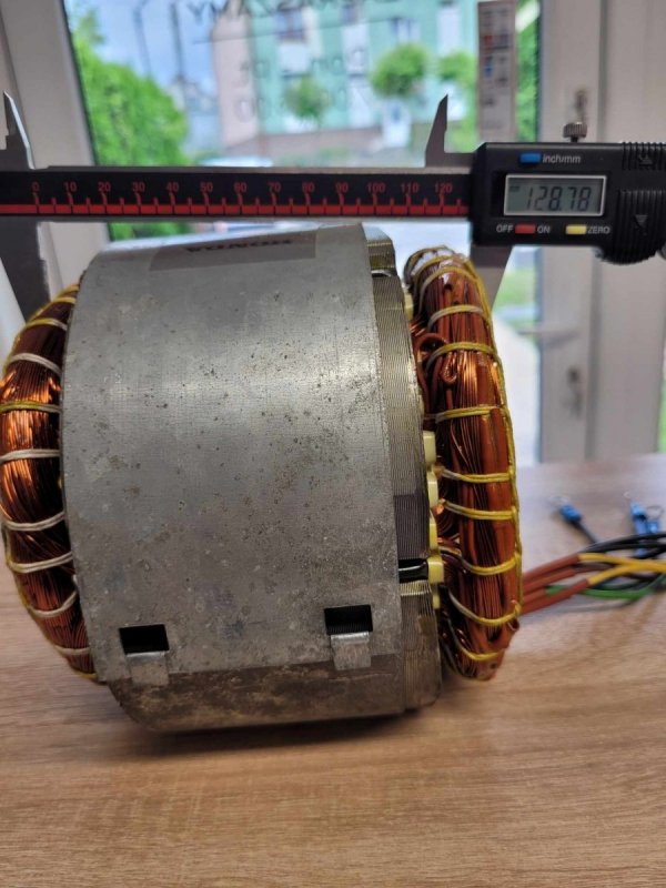 Stojan agregatu (prądnica) 85mm MIEDZIANY 3F