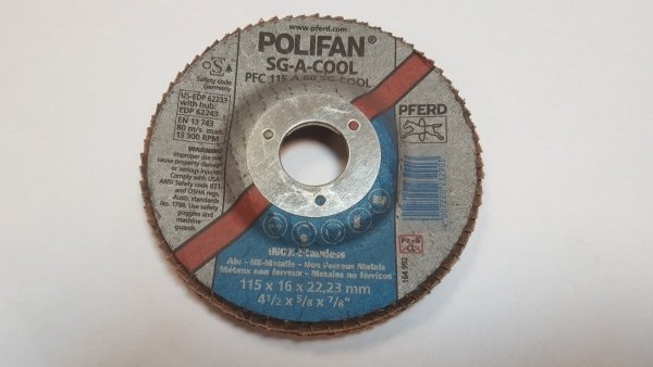 Ściernica listkowa PFC 115 A80 SG-A-COOL