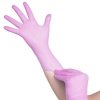 All4med jednorazowe rękawice diagnostyczne nitrylowe różowe L