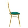 Krzesło wstążka Velvet DT2 zielone