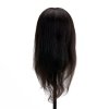 Główka treningowa fryzjerska Gabbiano WZ1 naturalne włosy, kolor 1H, długość 16