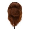 Główka treningowa fryzjerska Gabbiano WZ3 naturalne włosy, kolor 4H, długość 8