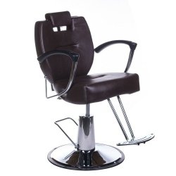 FOTEL BARBERSKI HEKTOR BH-3208 BRąZOWY