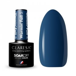 CLARESA Lakier hybrydowy WARMINFALL 3 -5g