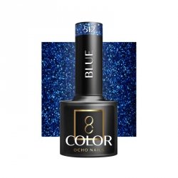 OCHO NAILS Lakier hybrydowy blue 512 -5 g