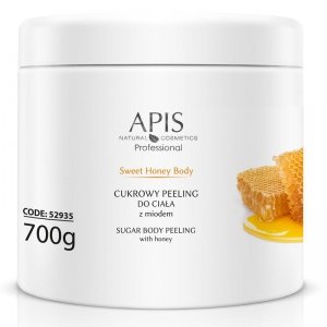 APIS Sweet Honey Body cukrowy peeling z miodem 700g