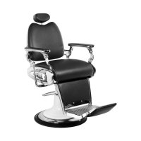 Gabbiano fotel barberski Moto Style czarny 