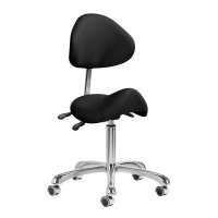 Taboret kosmetyczny 1004 Giovanni czarny 