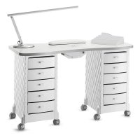 267 DECOR Stolik do manicure podwójny 