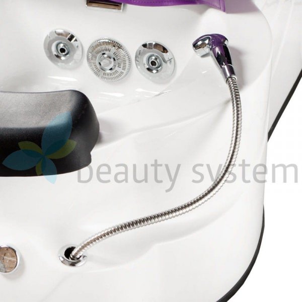 FOTEL DO PEDICURE Z MASAżEM BR-3820D FIOLETOWY