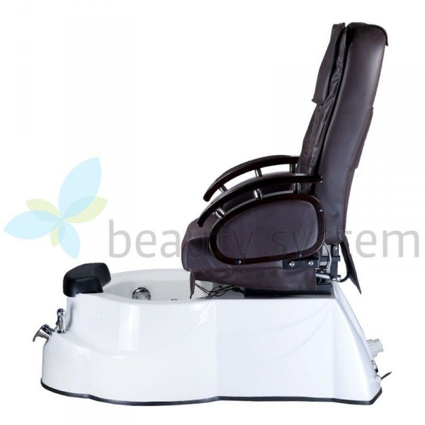 FOTEL DO PEDICURE Z MASAżEM BR-3820D BRąZOWY