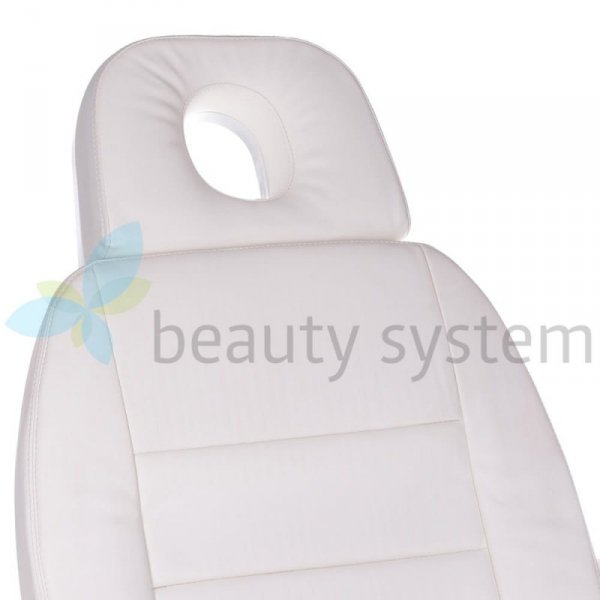 ELEKTRYCZNY FOTEL KOSMETYCZNY BOLOGNA BG-228 BIAłY