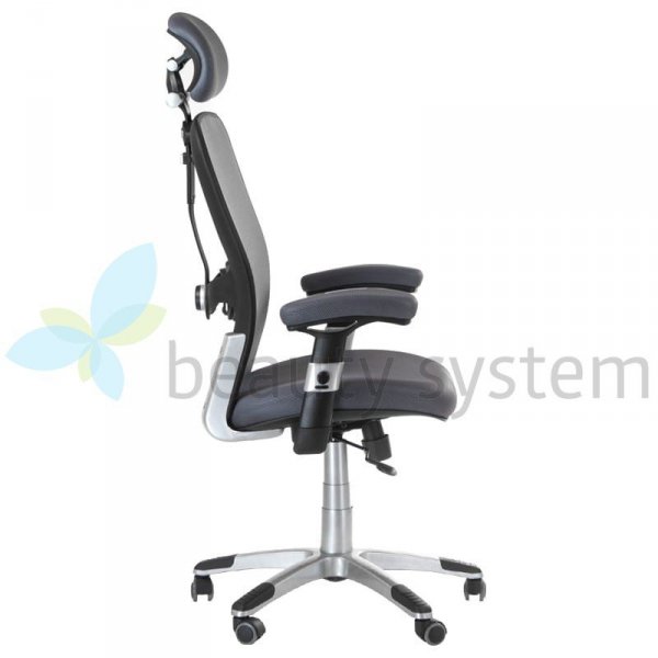 FOTEL ERGONOMICZNY CORPOCOMFORT BX-4147 SZARY