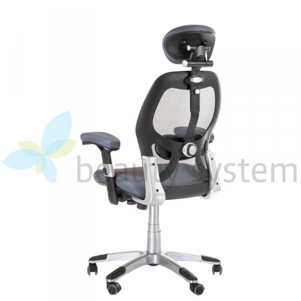 FOTEL ERGONOMICZNY CORPOCOMFORT BX-4144 SZARY