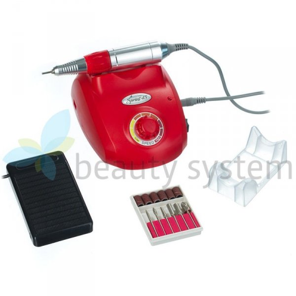 FREZARKA DO MANICURE SPRINT 45 CZERWONA