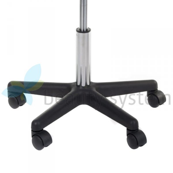 TABORET MEDYCZNY + PODłOKIETNIK NG-CH049 CZARNY